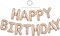 Colorful Celebrations: 16-Inch Mylar Foil Happy Birthday Balloons Banner - Eco-Friendly Decor for All Ages!